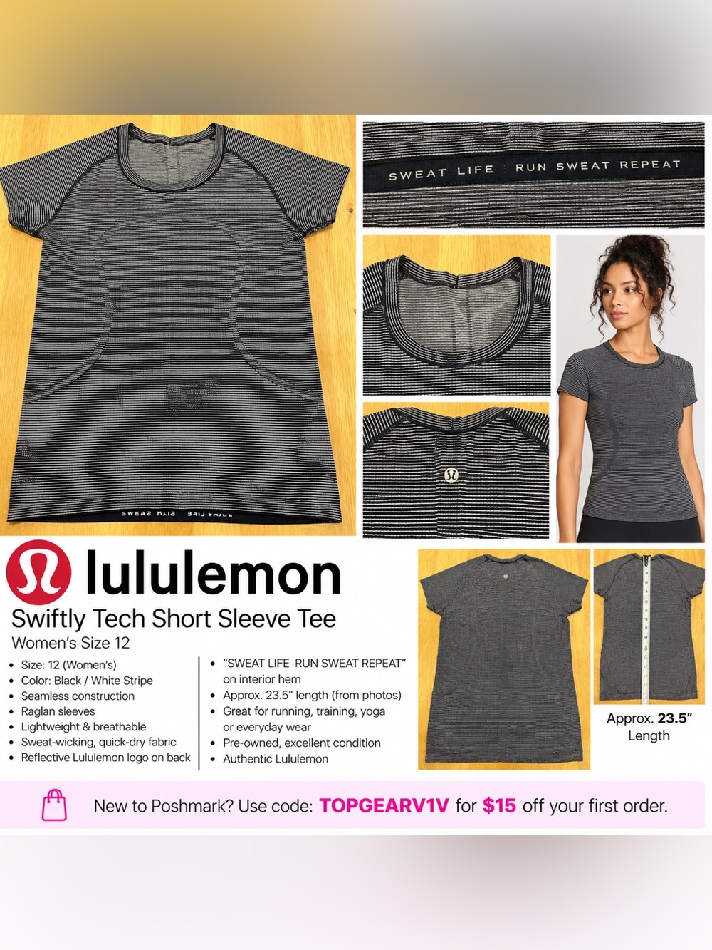 lululemon
Swiftly Tech Short Sleeve Tee
